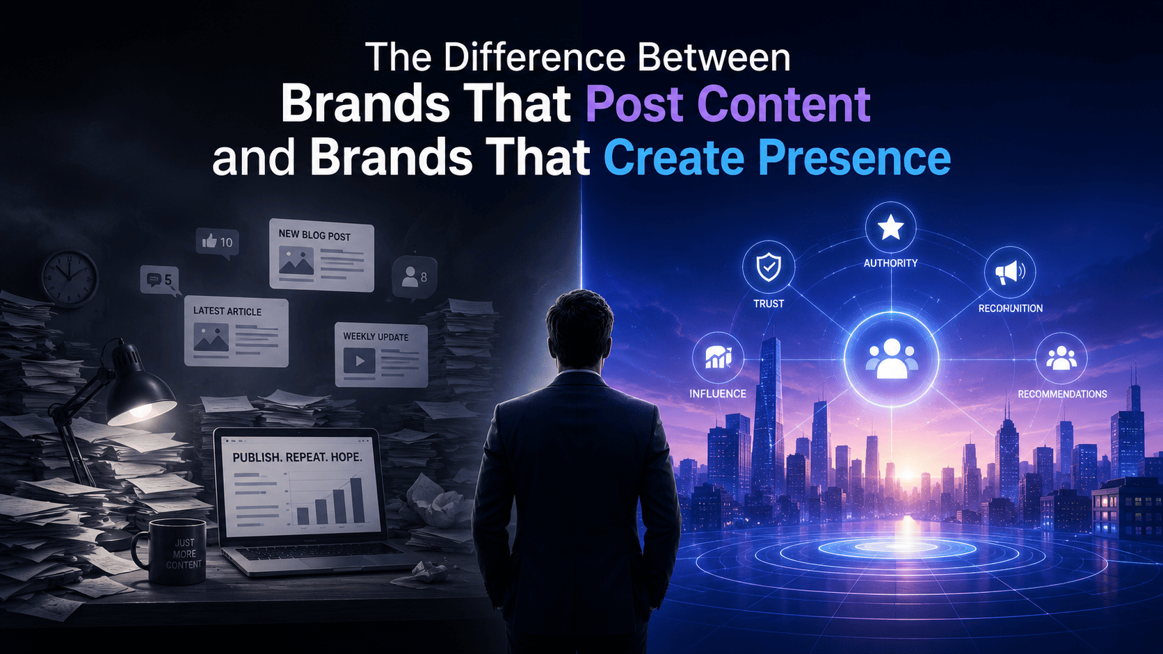 The Difference Between Brands That Post Content and Brands That Create Presence